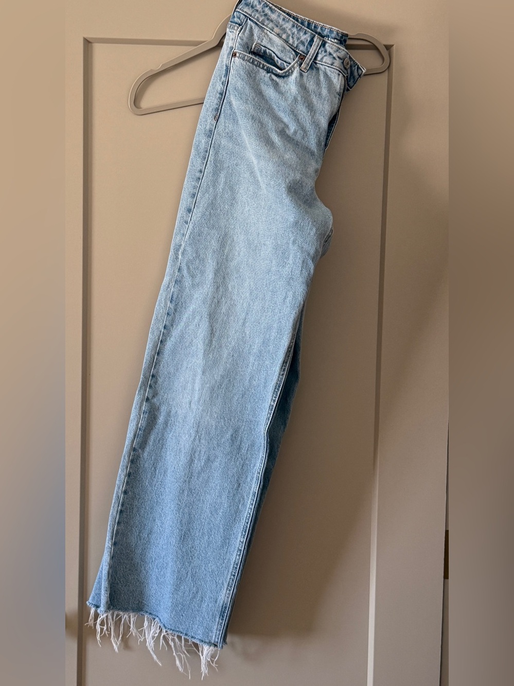 OLD NAVY Extra High Rise Sky High Wide Leg 6